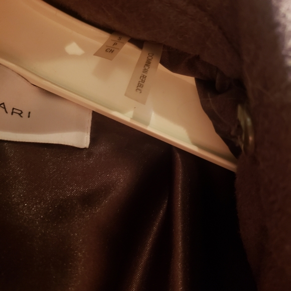 TAHARI dark grey wool coat - Picture 6 of 11